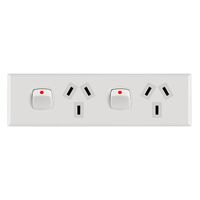 Power Point Double Narrow Powerclip