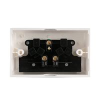 Power Point Double 10 Amp Double Pole Deep