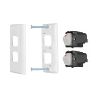 Architrave Switch 2 Gang