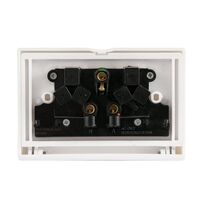 IP65 Neon Indicated Double GPO With Lid