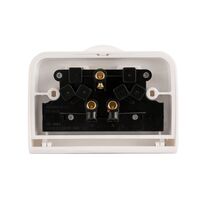 IP65 Double Pole Neon Indicated Double GPO With Lid