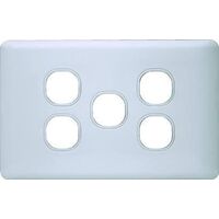 K Series 3 Gang Unloaded Switch Plates & Cover - KS/SW/UL3