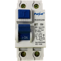 63Amp A-Type 2 Pole RCD 30mA - RCD/DC2/63