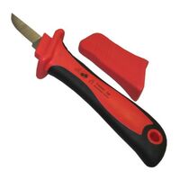Cable Knife VDE 1000V 200mm Straight Blade