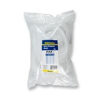 Spiral Wrap 20mm-ID Covers 20-100mm Cable White 5m