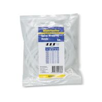 Spiral Wrap 4mm-ID Covers 3-10mm Cable White 5m