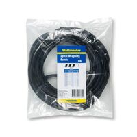 Spiral Wrap 6mm-ID Covers 5-12mm Cable Black 5m