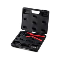 Ratchet Hand Crimper Kit With Quick Change Dies Set