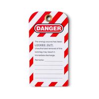 Lock Out Tags Only 10pcs