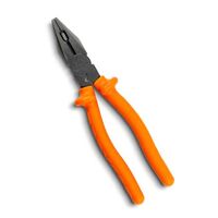 Linesman Combination Pliers Heavy Duty 225mm With TPS Cutter Orange Handle