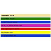 Underground Tape "Sewer Main Below" Width 150mm x Length 500m