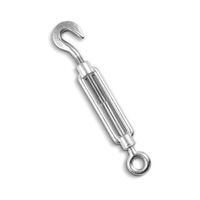 Turnbuckle Galvanised Diameter 12mm Length 240-340mm Breaking Strength 800kg