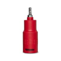 Hexagonal Socket Bit 4mm VDE Insulated 1000V 1/2" Drive Length 75mm