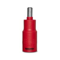 Hexagonal Socket Bit 8mm VDE Insulated 1000V 1/2" Drive Length 75mm