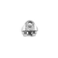 Wire Rope Grip 6mm (1/4) Bolt Galvanised Zinc Plated Thread M6