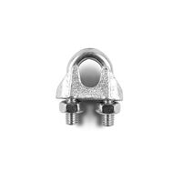 Wire Rope Grip 8mm (5/16) Bolt Galvanised Zinc Plated Thread M8