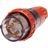 3 Round Pin Straight Plug - 32Amp - IP/PLS3PH332R