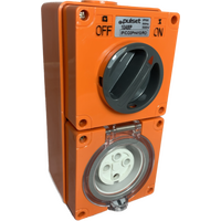 3 Phase 4 Round Pin Combo - 40Amp - IP/CO3PH440