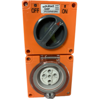 3 Phase 5 Round Pin Combo - 20Amp - IP/CO3PH520