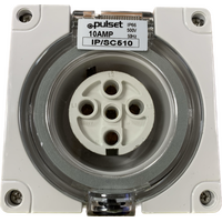 3 Phase 5 Round Pin Socket - 20Amp - IP/SC520