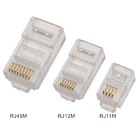 6 Pin Male Plug - RJ12M
