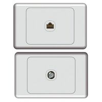 Nitrox Pay TV Plate & Socket - NX/SW/TVF