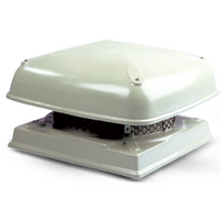 Roof mounted supply fan 150mm 2 Pole 1 Ph