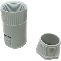 25mm PLASTIC BUSH+SCREW CONNECTOR - CORRO25SCREW