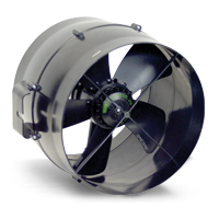Minitube Axial Fan 200mm 2 Pole 1ph 50Hz - Plastic