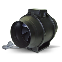 In-Line Provent series 150mm with Run-on Timer