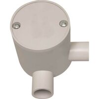 20mm L Type Junction Box - JBD20/2L