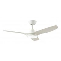 DC 3 Blade Ceiling Fan White - DC31203WH-LWC