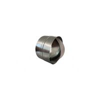 Spring Loaded Backdraft Shutter - 100mm - VBDS100