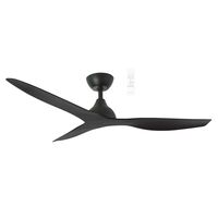 Avoca DC 1220mm 3 ABS Blade WIFI & Remote Control Ceiling Fan Only Matt Black