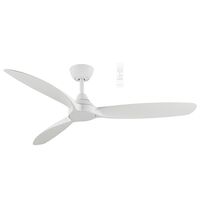Seaforth DC 1320mm 3 ABS Blade WIFI & Remote Control Ceiling Fan Only Matt White
