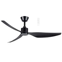 Genoa DC 1270mm 3 ABS Blade WIFI & Remote Control Ceiling Fan Only Matt Black