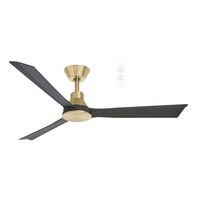 Riviera DC 1320mm 3 ABS Blade WIFI & Remote Control Ceiling Fan Only Antique Bronze/Charcoal