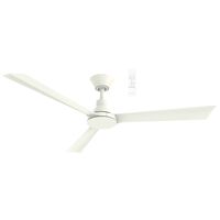 Riviera DC 1320mm 3 ABS Blade WIFI & Remote Control Ceiling Fan Only Matt White