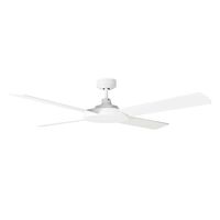 Razor 1320mm 4 Blade Ceiling Fan Only White