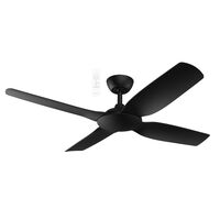 Viper DC 1220mm 4 Blade All ABS WIFI & Remote Control Ceiling Fan Only Matt Black
