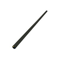 Downrod AC Ceiling Fan 1800mm Inc Wiring Loom Matt Black