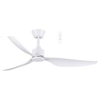 Genoa DC 1270mm 3 ABS Blade WIFI & Remote Control Ceiling Fan Only Matt White