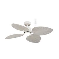 Kingston DC 1260mm 4 ABS Blade WIFI Remote Control Ceiling Fan with Variable Dim 24w CCT LED Light White