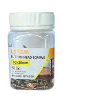 Button Head Screws 8-18x32mm JAR (200pcs) - BHTJ0832