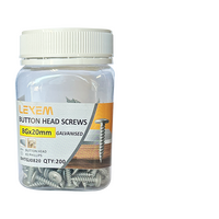 Button Head Screws 8-18x16mm JAR (200pcs) - BHTGJ0816