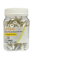 Nylon Plasterboard Anchor 8 100pcs - NPA8W