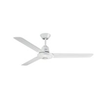 Airflow, Ceiling Sweep Fan, 3 Aluminium Blades 1200mm RC
White Electric