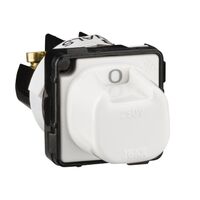 30 Series, Switch Mechanism, 250V 15A - Rotary 3 On - 1 Off
White Electric