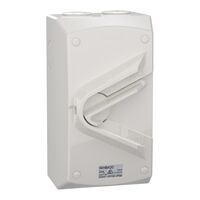 Weathershield
Switch
1-Gang, 4 Pole, 20A, 500VAC, IP66 | Resistant Grey