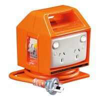 Clipsal - Safety and Protection, RCD Protected Quad Switch Socket Outlet, 250V, 10A, 30mA
Electric Orange